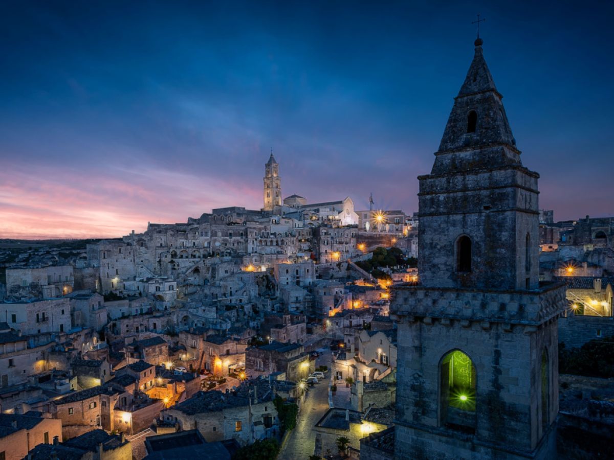 matera di notte