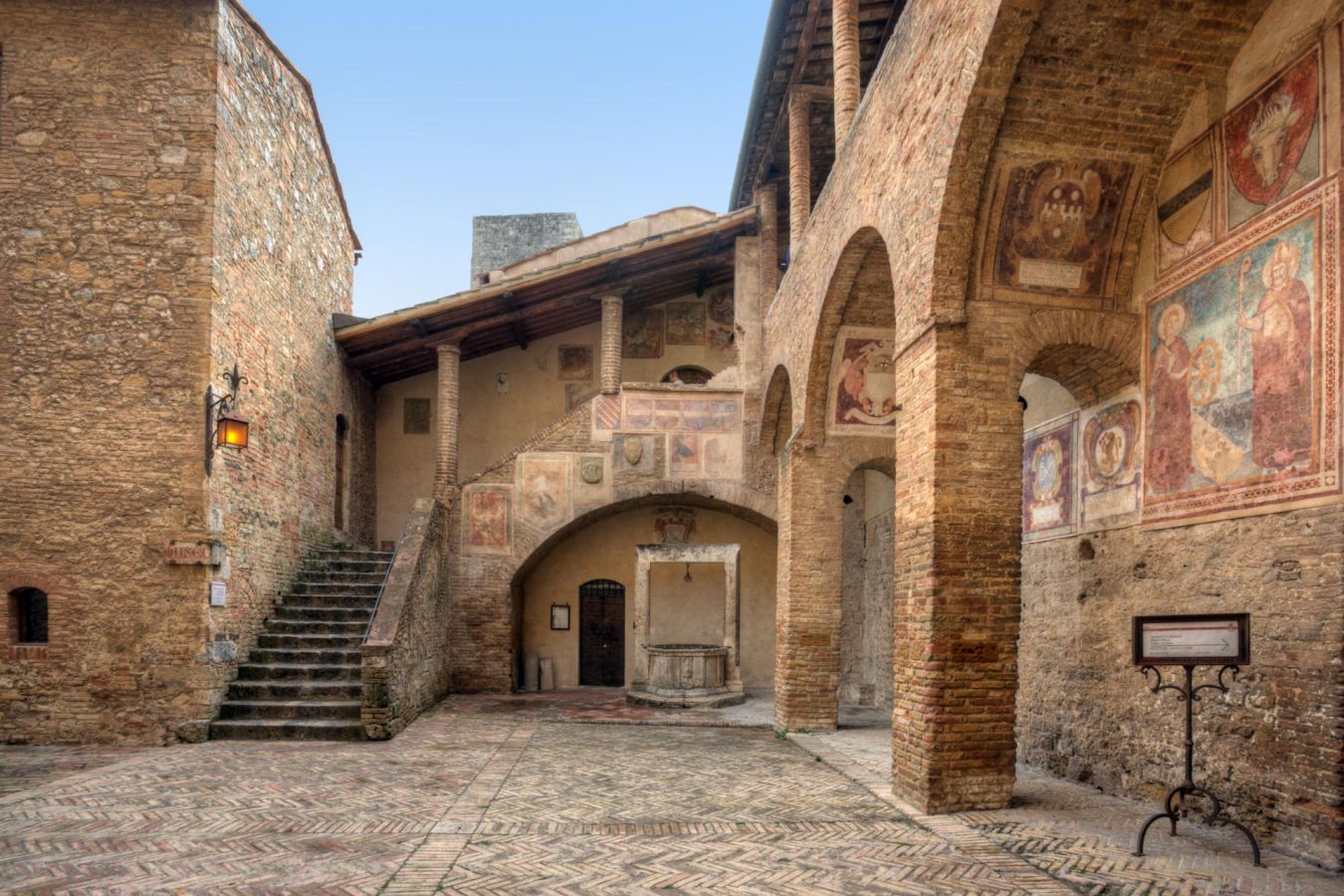 il centro storico di san gimignano