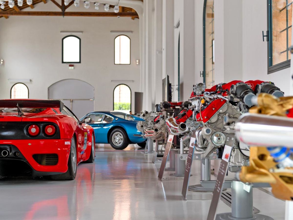 il museo Ferrari di Maranello