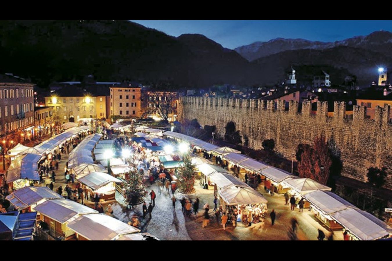 Il mercatino di Natale di Levico Terme