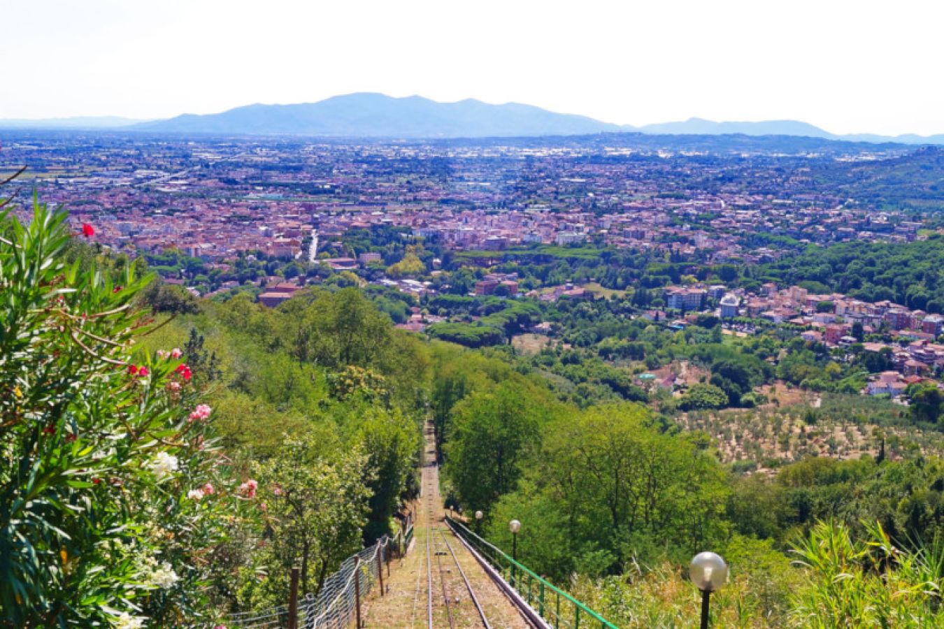 Montecatini Terme dall'alto