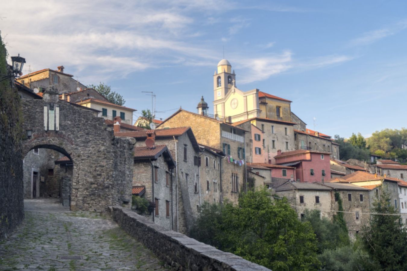 Il borgo di Mulazzo in Lunigiana