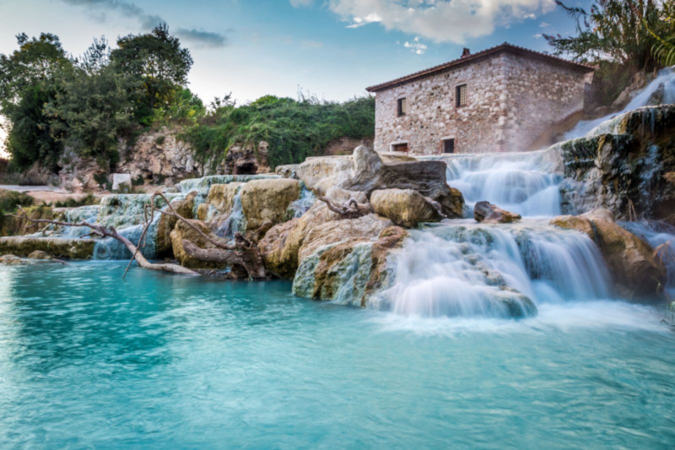 Le Cascate del Mulino delle Terme Libere di Saturnia