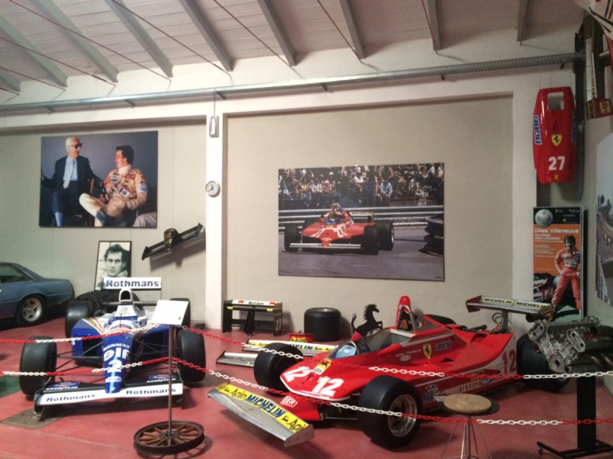 L'angolo dello sport all'interno del Museo del Vino e della Civiltà Contadina