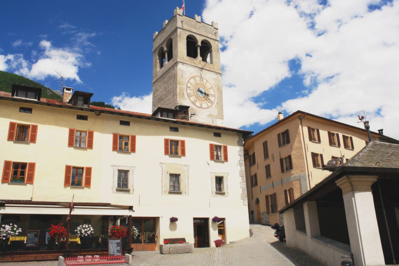 Piazza Kuerc a Bormio