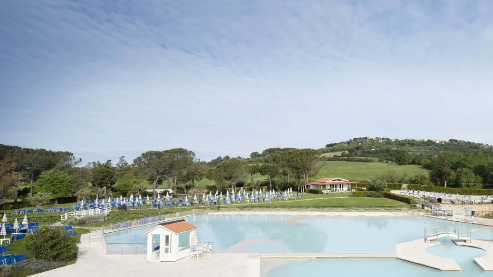 Le piscine delle Terme di Saturnia